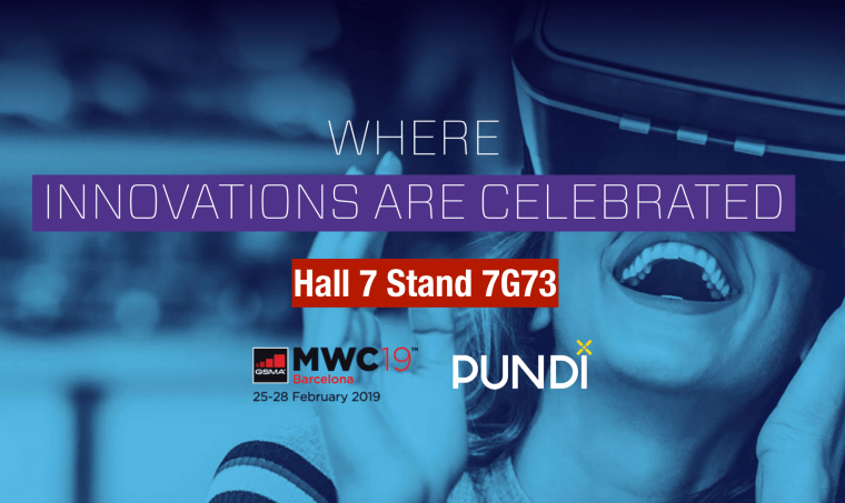 MWC2019 Pundi X booth