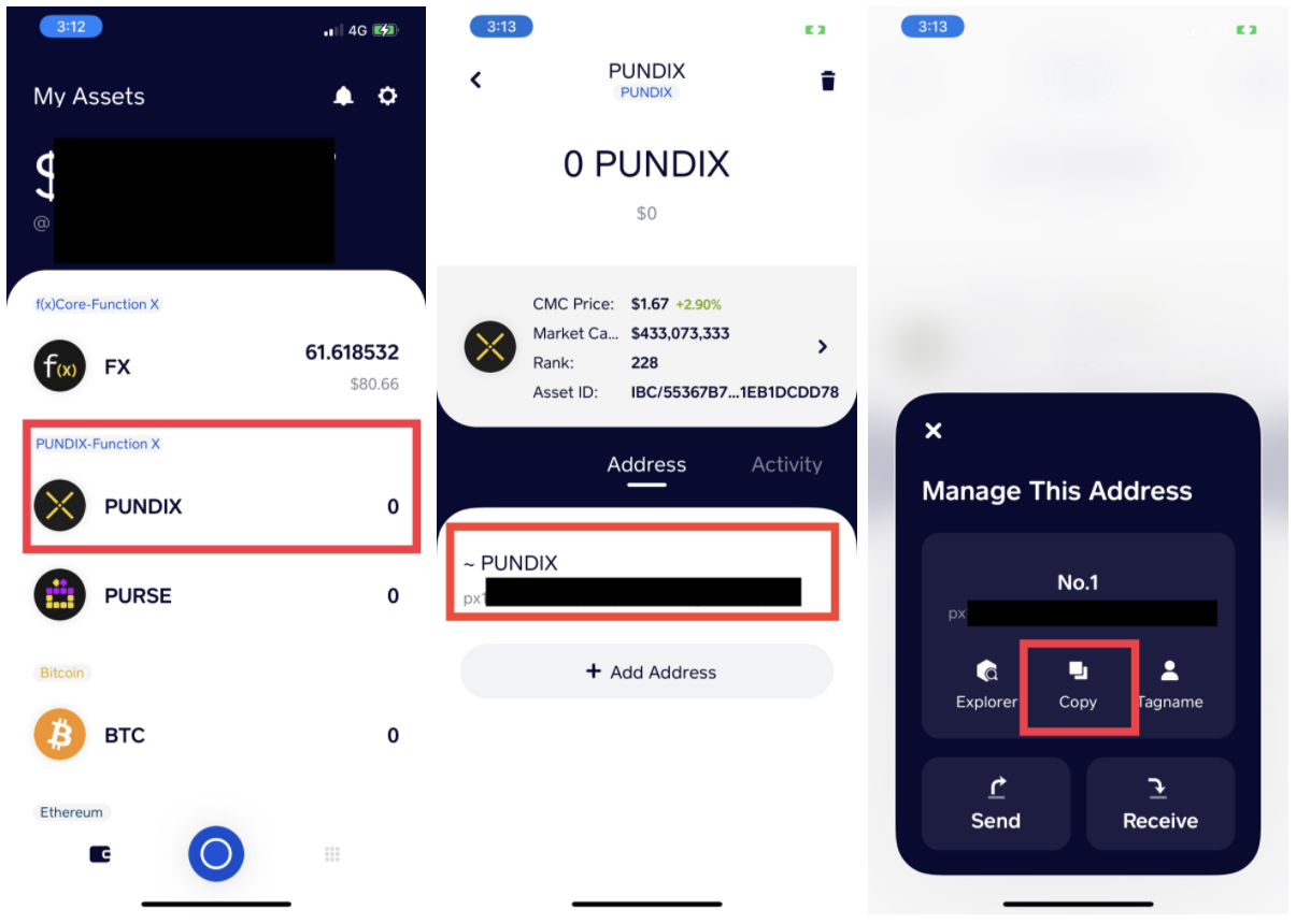 How to delegate PUNDIX to get PURSE on Pundi X Chain